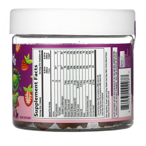 Vitamin Friends, веганские жевательные таблетки с железом, со вкусом клубники, 60 жевательных таблеток с пектином Vitamin Friends, веганские жевательные таблетки с железом, со вкусом клубники, 60 жевательных таблеток с пектином